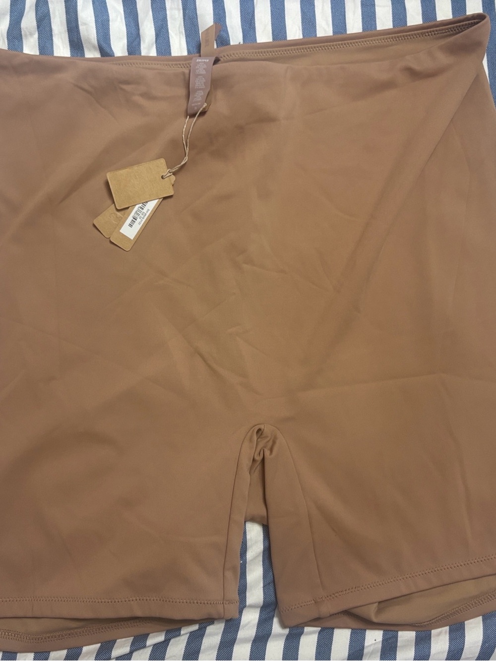 SKIMS Women's Swim Biker Shorts - Brown